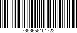 Código de barras (EAN, GTIN, SKU, ISBN): '7893658101723'