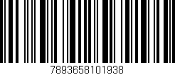 Código de barras (EAN, GTIN, SKU, ISBN): '7893658101938'