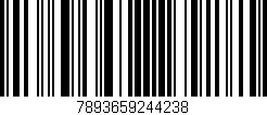 Código de barras (EAN, GTIN, SKU, ISBN): '7893659244238'