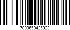 Código de barras (EAN, GTIN, SKU, ISBN): '7893659425323'