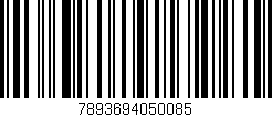 Código de barras (EAN, GTIN, SKU, ISBN): '7893694050085'