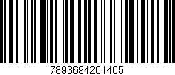 Código de barras (EAN, GTIN, SKU, ISBN): '7893694201405'