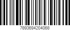 Código de barras (EAN, GTIN, SKU, ISBN): '7893694204068'