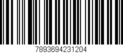 Código de barras (EAN, GTIN, SKU, ISBN): '7893694231204'
