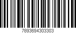 Código de barras (EAN, GTIN, SKU, ISBN): '7893694303303'