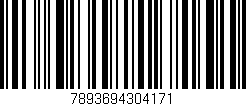 Código de barras (EAN, GTIN, SKU, ISBN): '7893694304171'