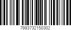 Código de barras (EAN, GTIN, SKU, ISBN): '7893732150302'