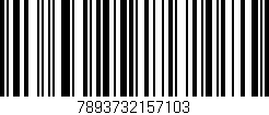 Código de barras (EAN, GTIN, SKU, ISBN): '7893732157103'