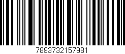 Código de barras (EAN, GTIN, SKU, ISBN): '7893732157981'