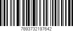 Código de barras (EAN, GTIN, SKU, ISBN): '7893732197642'