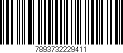 Código de barras (EAN, GTIN, SKU, ISBN): '7893732229411'