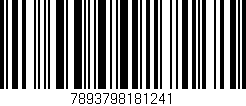 Código de barras (EAN, GTIN, SKU, ISBN): '7893798181241'