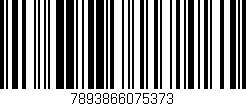 Código de barras (EAN, GTIN, SKU, ISBN): '7893866075373'