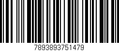 Código de barras (EAN, GTIN, SKU, ISBN): '7893893751479'