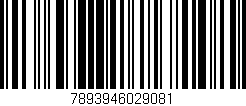 Código de barras (EAN, GTIN, SKU, ISBN): '7893946029081'