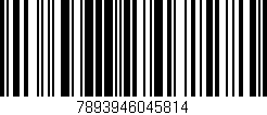 Código de barras (EAN, GTIN, SKU, ISBN): '7893946045814'