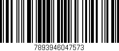 Código de barras (EAN, GTIN, SKU, ISBN): '7893946047573'