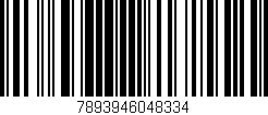 Código de barras (EAN, GTIN, SKU, ISBN): '7893946048334'