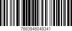 Código de barras (EAN, GTIN, SKU, ISBN): '7893946048341'