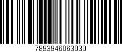 Código de barras (EAN, GTIN, SKU, ISBN): '7893946063030'