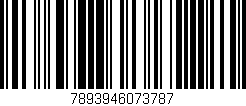 Código de barras (EAN, GTIN, SKU, ISBN): '7893946073787'