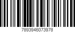 Código de barras (EAN, GTIN, SKU, ISBN): '7893946073978'