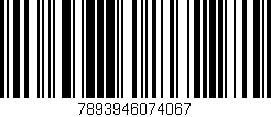 Código de barras (EAN, GTIN, SKU, ISBN): '7893946074067'