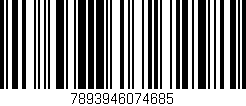 Código de barras (EAN, GTIN, SKU, ISBN): '7893946074685'