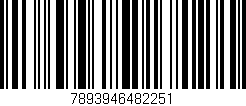 Código de barras (EAN, GTIN, SKU, ISBN): '7893946482251'
