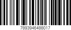 Código de barras (EAN, GTIN, SKU, ISBN): '7893946488017'