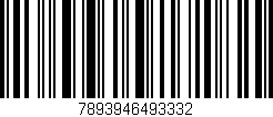 Código de barras (EAN, GTIN, SKU, ISBN): '7893946493332'