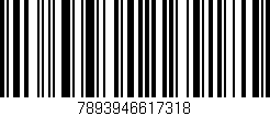 Código de barras (EAN, GTIN, SKU, ISBN): '7893946617318'