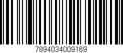 Código de barras (EAN, GTIN, SKU, ISBN): '7894034009169'