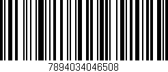 Código de barras (EAN, GTIN, SKU, ISBN): '7894034046508'