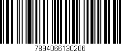 Código de barras (EAN, GTIN, SKU, ISBN): '7894066130206'