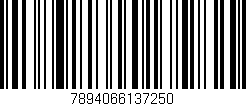 Código de barras (EAN, GTIN, SKU, ISBN): '7894066137250'