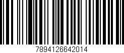 Código de barras (EAN, GTIN, SKU, ISBN): '7894126642014'