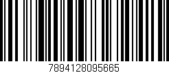 Código de barras (EAN, GTIN, SKU, ISBN): '7894128095665'
