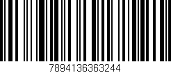 Código de barras (EAN, GTIN, SKU, ISBN): '7894136363244'