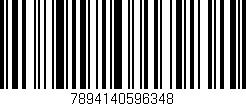 Código de barras (EAN, GTIN, SKU, ISBN): '7894140596348'