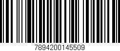 Código de barras (EAN, GTIN, SKU, ISBN): '7894200145509'