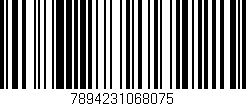 Código de barras (EAN, GTIN, SKU, ISBN): '7894231068075'