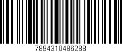 Código de barras (EAN, GTIN, SKU, ISBN): '7894310486288'