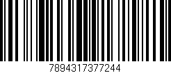 Código de barras (EAN, GTIN, SKU, ISBN): '7894317377244'