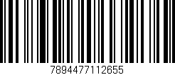 Código de barras (EAN, GTIN, SKU, ISBN): '7894477112655'
