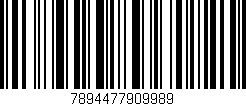 Código de barras (EAN, GTIN, SKU, ISBN): '7894477909989'