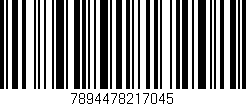 Código de barras (EAN, GTIN, SKU, ISBN): '7894478217045'