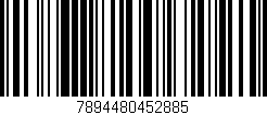Código de barras (EAN, GTIN, SKU, ISBN): '7894480452885'