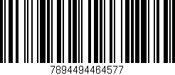 Código de barras (EAN, GTIN, SKU, ISBN): '7894494464577'