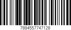 Código de barras (EAN, GTIN, SKU, ISBN): '7894557747128'